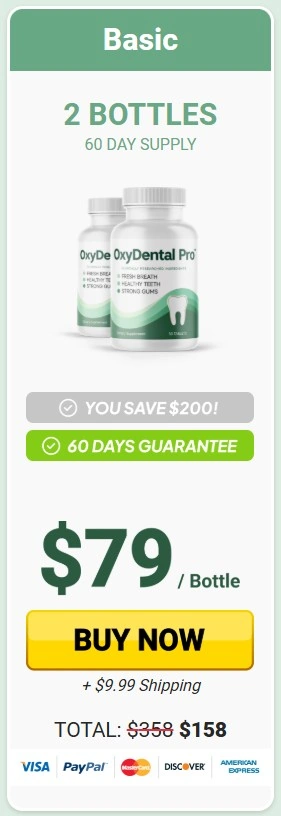 Oxydental Pro 2 bottle Price